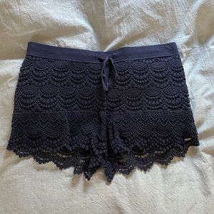 Hollister Crochet Shorts